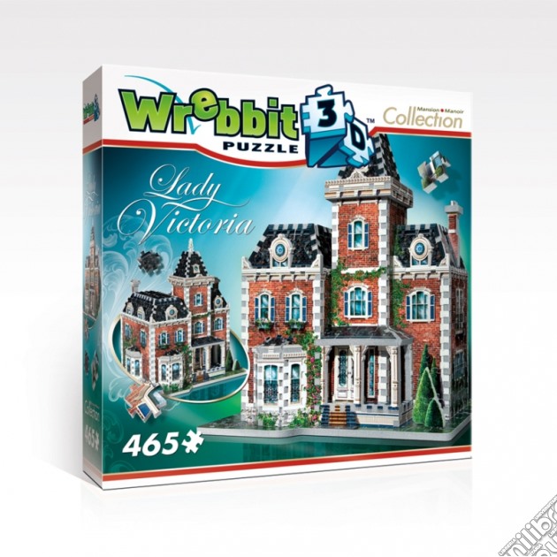 Wrebbit W3D-1003 - Romanticism & History Collection - Lady Victoria (Puzzle 3D 465 Pz) gioco di Wrebbit