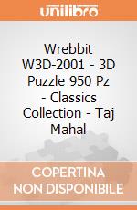Wrebbit W3D-2001 - 3D Puzzle 950 Pz - Classics Collection - Taj Mahal  gioco di Wrebbit
