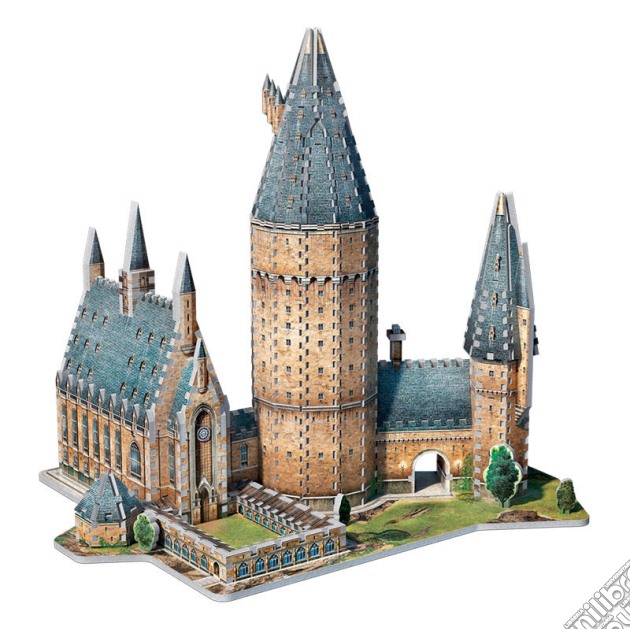 Harry Potter: Wrebbit W3D-2014 - 3D Puzzle 850 Pz - Hogwarts Great Hall puzzle di PZL