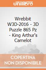 Wrebbit W3D-2016 - 3D Puzzle 865 Pz - King Arthur's Camelot  gioco di Wrebbit