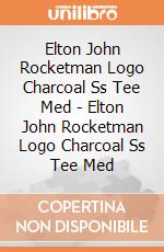 Elton John Rocketman Logo Charcoal Ss Tee Med - Elton John Rocketman Logo Charcoal Ss Tee Med gioco