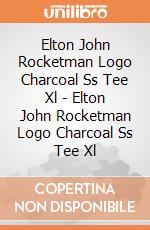 Elton John Rocketman Logo Charcoal Ss Tee Xl - Elton John Rocketman Logo Charcoal Ss Tee Xl gioco