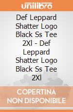 Def Leppard Shatter Logo Black Ss Tee 2Xl - Def Leppard Shatter Logo Black Ss Tee 2Xl gioco