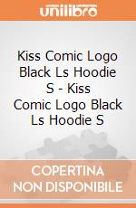 Kiss Comic Logo Black Ls Hoodie S - Kiss Comic Logo Black Ls Hoodie S gioco