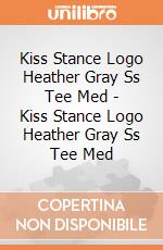 Kiss Stance Logo Heather Gray Ss Tee Med - Kiss Stance Logo Heather Gray Ss Tee Med gioco