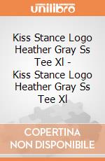 Kiss Stance Logo Heather Gray Ss Tee Xl - Kiss Stance Logo Heather Gray Ss Tee Xl gioco