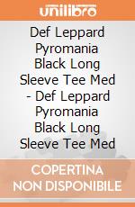 Def Leppard Pyromania Black Long Sleeve Tee Med - Def Leppard Pyromania Black Long Sleeve Tee Med gioco