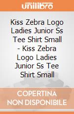 Kiss Zebra Logo Ladies Junior Ss Tee Shirt Small - Kiss Zebra Logo Ladies Junior Ss Tee Shirt Small gioco