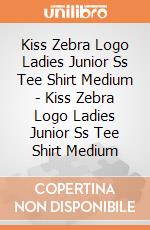 Kiss Zebra Logo Ladies Junior Ss Tee Shirt Medium - Kiss Zebra Logo Ladies Junior Ss Tee Shirt Medium gioco