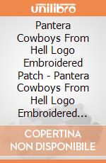 Pantera Cowboys From Hell Logo Embroidered Patch - Pantera Cowboys From Hell Logo Embroidered Patch gioco