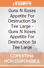 Guns N Roses Appetite For Destruction Ss Tee Large - Guns N Roses Appetite For Destruction Ss Tee Large gioco