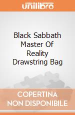 Black Sabbath Master Of Reality Drawstring Bag gioco