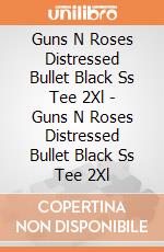 Guns N Roses Distressed Bullet Black Ss Tee 2Xl - Guns N Roses Distressed Bullet Black Ss Tee 2Xl gioco