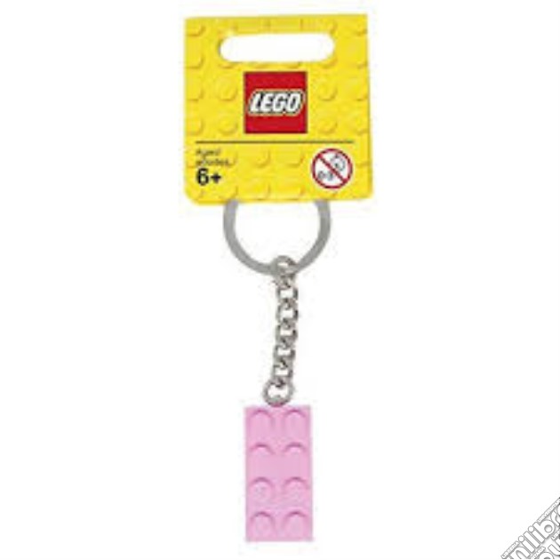 Lego Pink Brick Keychain gioco di Lego