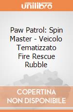 Paw Patrol: Spin Master - Veicolo Tematizzato Fire Rescue Rubble giochi