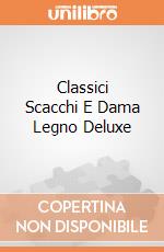 Classici Scacchi E Dama Legno Deluxe giochi