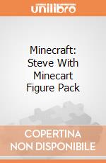 Minecraft: Steve With Minecart Figure Pack gioco di Jazwares GmbH