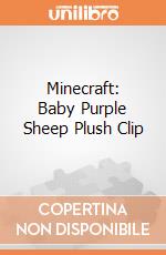 Minecraft: Baby Purple Sheep Plush Clip gioco di Jazwares Gmbh