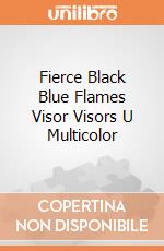Fierce Black Blue Flames Visor Visors U Multicolor gioco