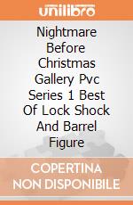 Nightmare Before Christmas Gallery Pvc Series 1 Best Of Lock Shock And Barrel Figure gioco