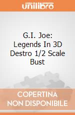 G.I. Joe: Legends In 3D Destro 1/2 Scale Bust gioco