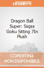 Dragon Ball Super: Ssgss Goku Sitting 7In Plush gioco