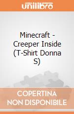Minecraft - Creeper Inside (T-Shirt Donna S) gioco di TimeCity