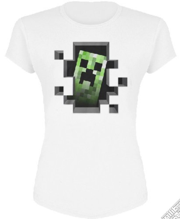Minecraft - Creeper Inside (T-Shirt Donna XL) gioco di TimeCity