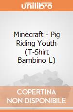 Minecraft - Pig Riding Youth (T-Shirt Bambino L) gioco di TimeCity