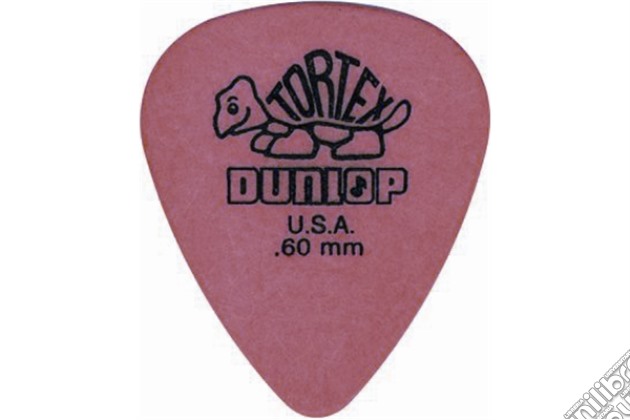 Dunlop: 418R.60 Tortex Standard Orange .60Mm gioco di Dunlop