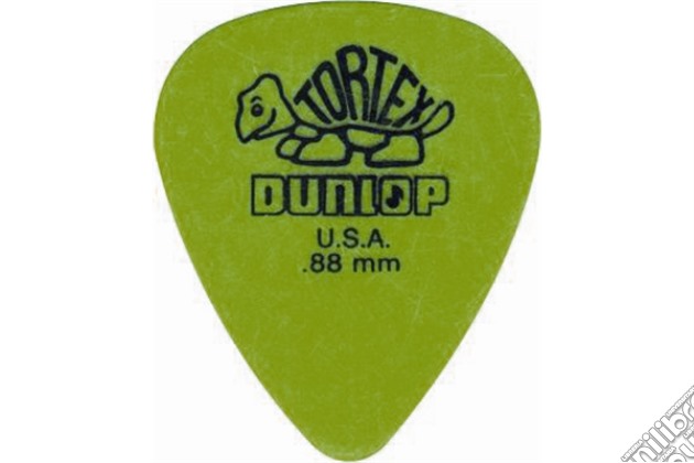 418R.88 Tortex Standard Green .88Mm gioco di Dunlop