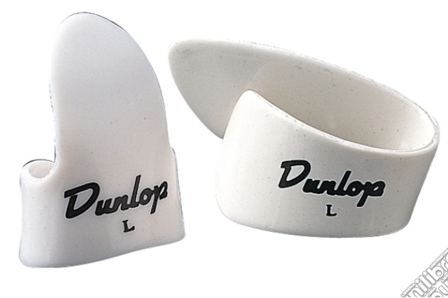 9002R Thumbpicks White Medium Bag/12 gioco di Dunlop