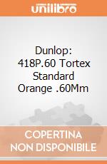 Dunlop: 418P.60 Tortex Standard Orange .60Mm gioco di Dunlop