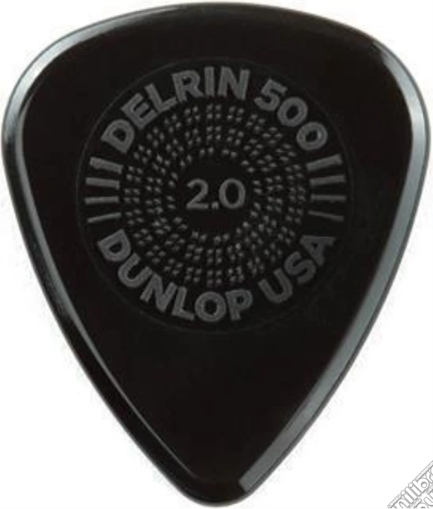 Dunlop: 450P200 Prime Grip Delrin 500 2.0 Mm Player's Pack/12 gioco