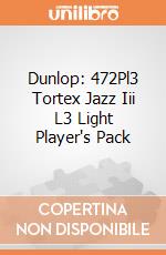 Dunlop: 472Pl3 Tortex Jazz Iii L3 Light Player's Pack gioco