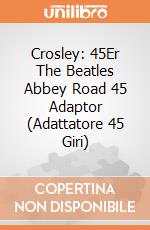 Crosley: 45Er The Beatles Abbey Road 45 Adaptor (Adattatore 45 Giri) giochi
