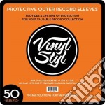 Vinyl Styl - 50 Pack Protective Outer Single Record Sleeves (Buste Protettive 45 Giri)