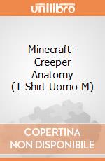 Minecraft - Creeper Anatomy (T-Shirt Uomo M) gioco di TimeCity