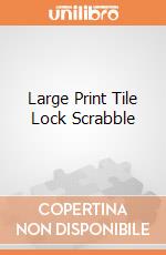 Large Print Tile Lock Scrabble gioco