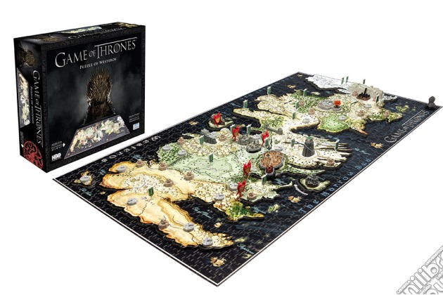 Game Of Thrones - 3D Puzzle - Westeros gioco