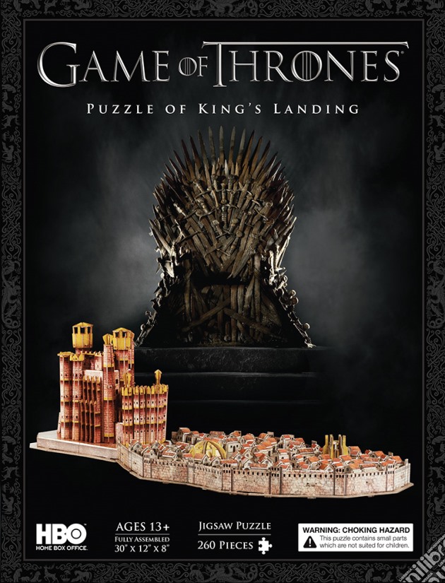 Game Of Thrones: 4D Cityscape - Puzzle City of Kings Landing - 260 pcs gioco