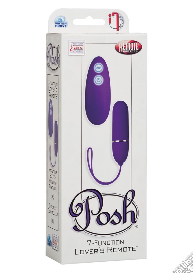Posh 7 Funct Lovers Remote Purple gioco