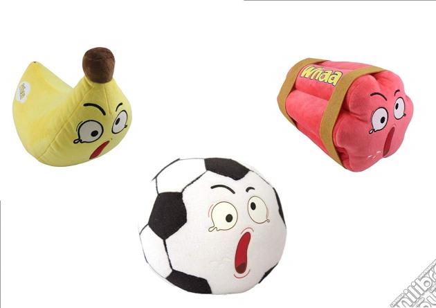Joy Toy: Wha Whaa Wacky Banana, Bomba, Pallone Da Calcio 20 Cm Peluche Con Suono (Assortimento) gioco di Joy Toy
