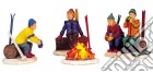 4468 LEMAX Skiers' Camp Fire Set Of 4 (4.5V) giochi