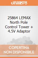 25864 LEMAX North Pole Control Tower + 4.5V Adaptor giochi