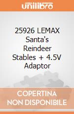 25926 LEMAX Santa's Reindeer Stables + 4.5V Adaptor giochi