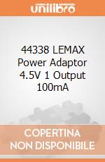 44338 LEMAX Power Adaptor 4.5V 1 Output 100mA giochi