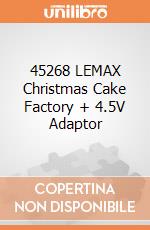 45268 LEMAX Christmas Cake Factory + 4.5V Adaptor giochi
