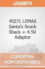 45271 LEMAX Santa's Snack Shack + 4.5V Adaptor giochi