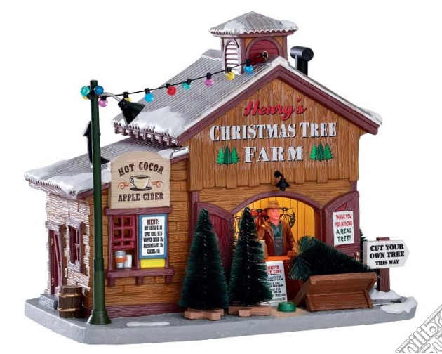 75257 Henry's Christmas Tree Farm Led gioco di LEM